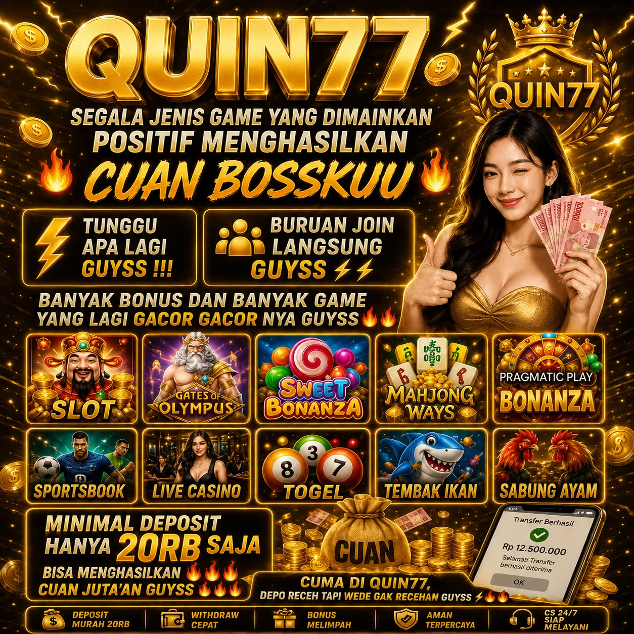 QUIN77 Banner